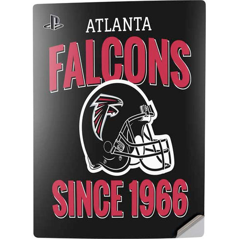 NFL Atlanta Falcons Helmet PS5 Digital Edition Console Skin