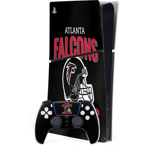 NFL Atlanta Falcons Helmet PS5 Slim Digital Edition Console Skin