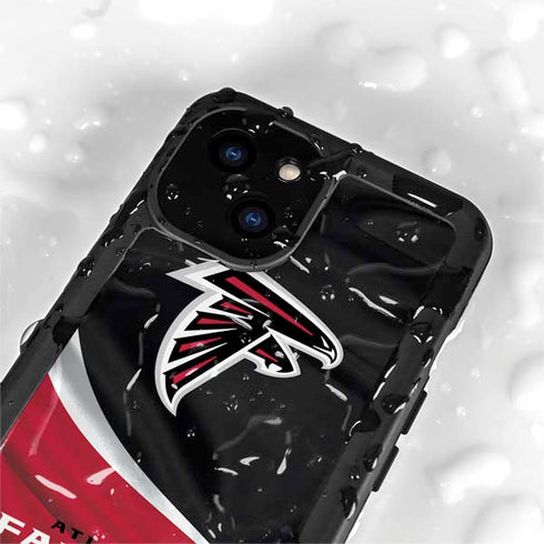 NFL Atlanta Falcons iPhone 13 Mini Waterproof Case