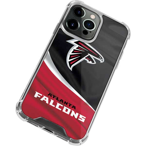 NFL Atlanta Falcons iPhone 13 Pro Max Clear Case