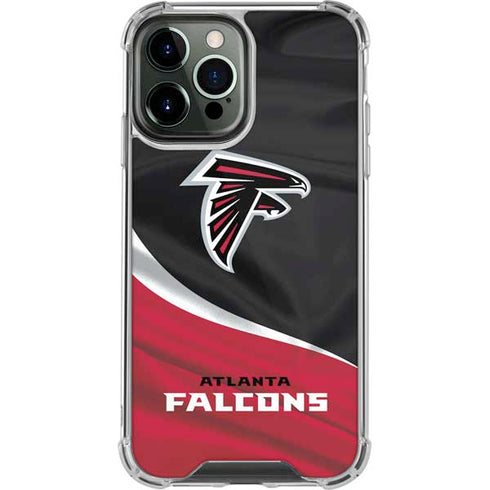 NFL Atlanta Falcons iPhone 15 Pro Max Clear Case
