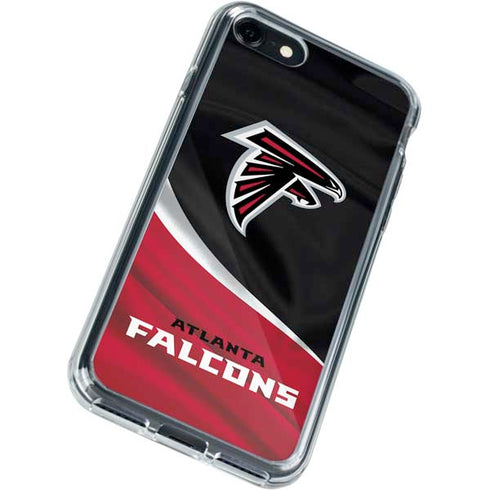NFL Atlanta Falcons iPhone SE (2nd & 3rd Gen) Clear Case