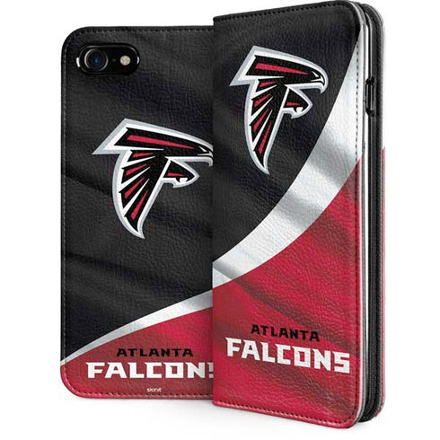 NFL Atlanta Falcons iPhone SE (2nd & 3rd Gen) Folio Case