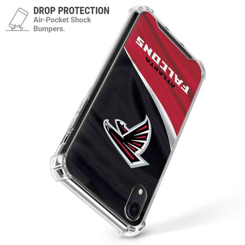 NFL Atlanta Falcons iPhone XR Clear Case