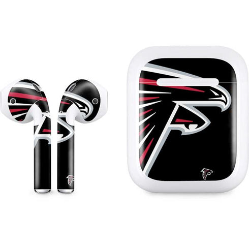 NFL Atlanta Falcons Large Logo Apple AirPods Skin