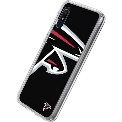 NFL Atlanta Falcons Large Logo Galaxy A10e Clear Case