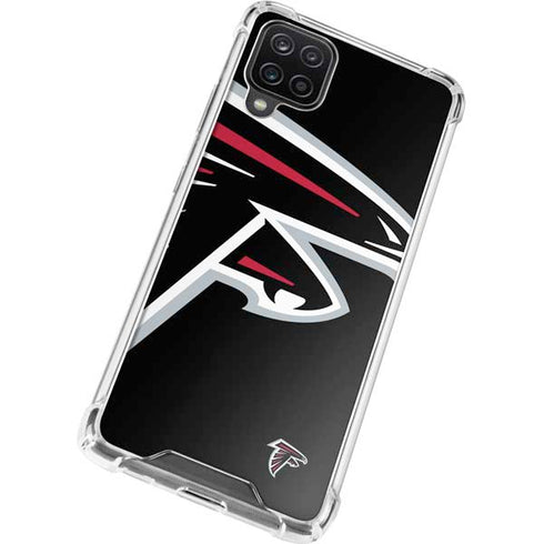 NFL Atlanta Falcons Large Logo Galaxy A12 Clear Case