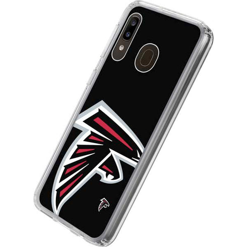 NFL Atlanta Falcons Large Logo Galaxy A20 Clear Case