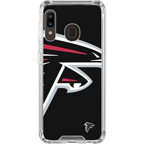 NFL Atlanta Falcons Large Logo Galaxy A30 Clear Case