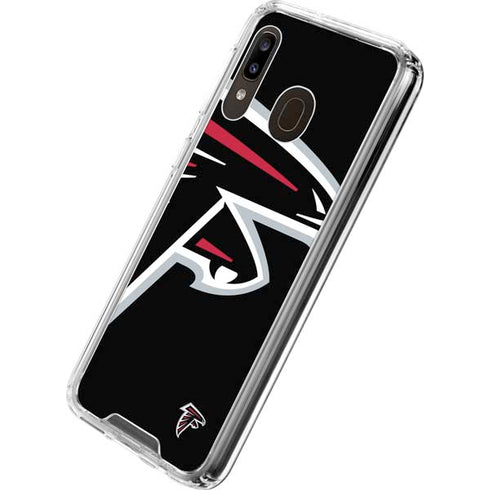 NFL Atlanta Falcons Large Logo Galaxy A30 Clear Case