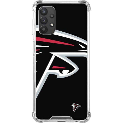 NFL Atlanta Falcons Large Logo Galaxy A32 5G Clear Case