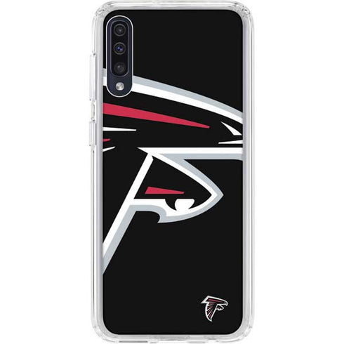 NFL Atlanta Falcons Large Logo Galaxy A50 Clear Case