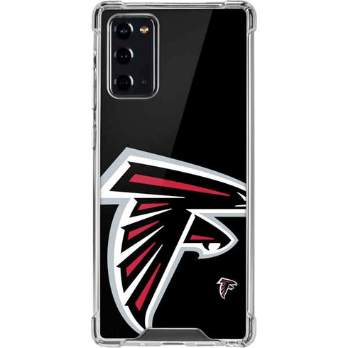 NFL Atlanta Falcons Large Logo Galaxy Note20 5G Clear Case