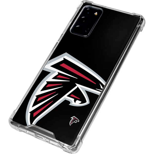 NFL Atlanta Falcons Large Logo Galaxy Note20 5G Clear Case