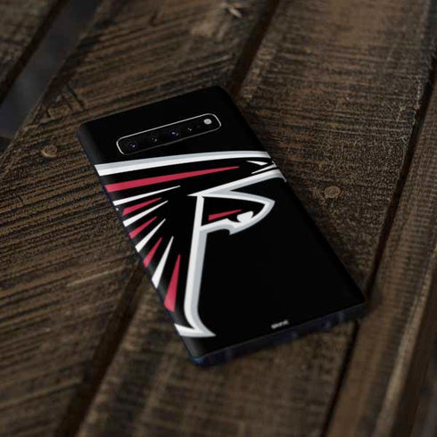 NFL Atlanta Falcons Large Logo Galaxy S10 Plus Skin
