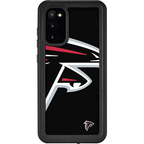 NFL Atlanta Falcons Large Logo Galaxy S20 Waterproof Case