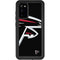NFL Atlanta Falcons Large Logo Galaxy S20 Waterproof Case