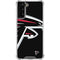 NFL Atlanta Falcons Large Logo Galaxy S21 FE Clear Case