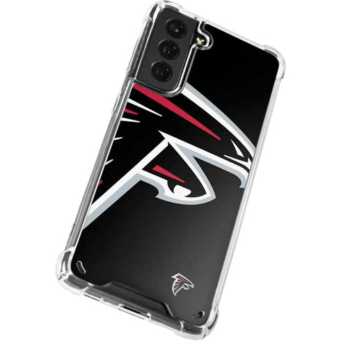 NFL Atlanta Falcons Large Logo Galaxy S21 Plus 5G Clear Case