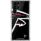 NFL Atlanta Falcons Large Logo Galaxy S22 Ultra Clear Case
