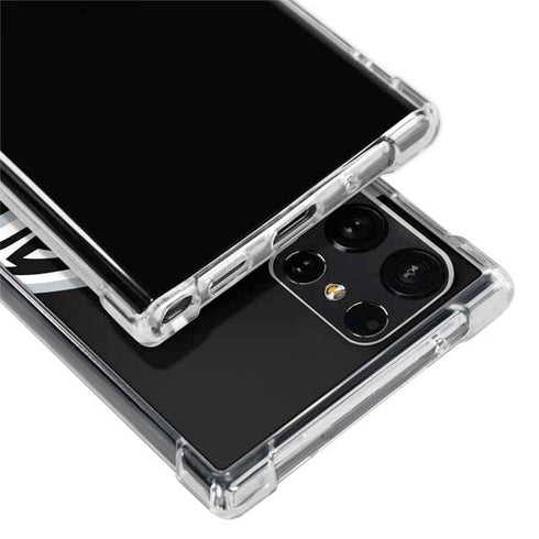 NFL Atlanta Falcons Large Logo Galaxy S22 Ultra Clear Case