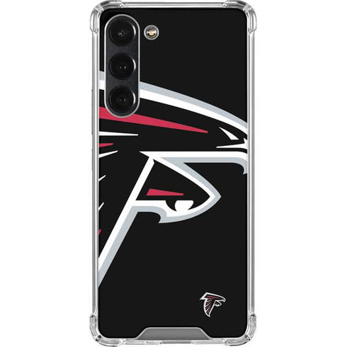 NFL Atlanta Falcons Large Logo Galaxy S23 Plus Clear Case