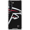 NFL Atlanta Falcons Large Logo Galaxy S23 Plus Clear Case