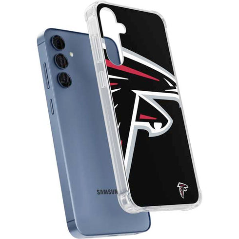 NFL Atlanta Falcons Large Logo Galaxy S24 Clear Case