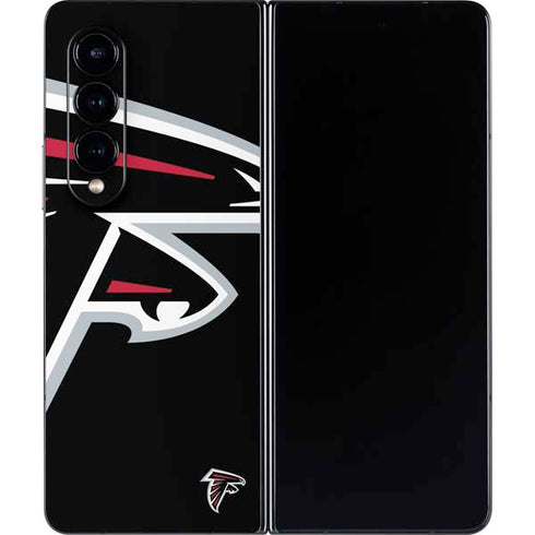 NFL Atlanta Falcons Large Logo Galaxy Z Fold4 5G Skin