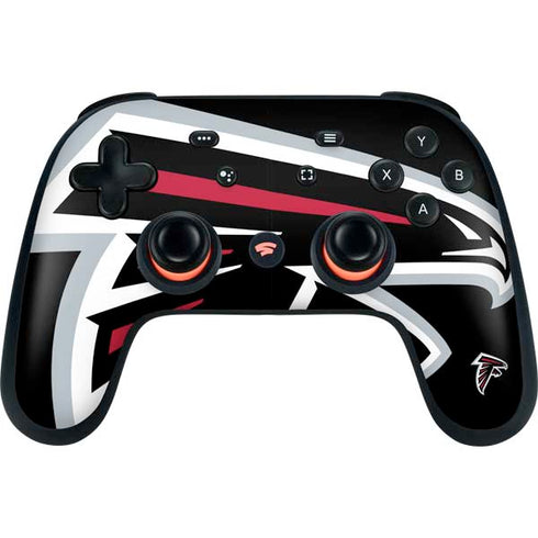 NFL Atlanta Falcons Large Logo Google Stadia Controller Skin
