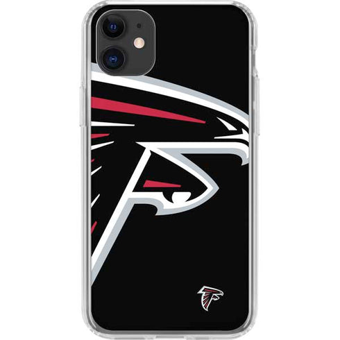 NFL Atlanta Falcons Large Logo iPhone 11 Clear Case