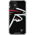 NFL Atlanta Falcons Large Logo iPhone 12 Clear Case