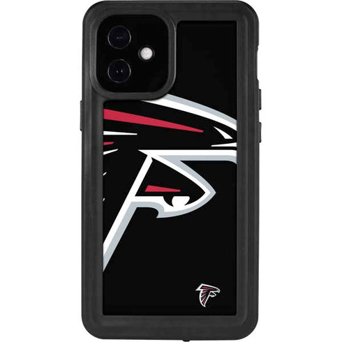 NFL Atlanta Falcons Large Logo iPhone 12 Mini Waterproof Case