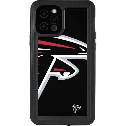 NFL Atlanta Falcons Large Logo iPhone 12 Pro Waterproof Case