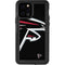 NFL Atlanta Falcons Large Logo iPhone 12 Pro Waterproof Case