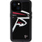 NFL Atlanta Falcons Large Logo iPhone 13 Mini Waterproof Case