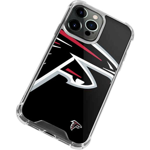 NFL Atlanta Falcons Large Logo iPhone 13 Pro Clear Case