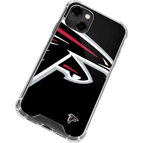NFL Atlanta Falcons Large Logo iPhone 14 Clear Case