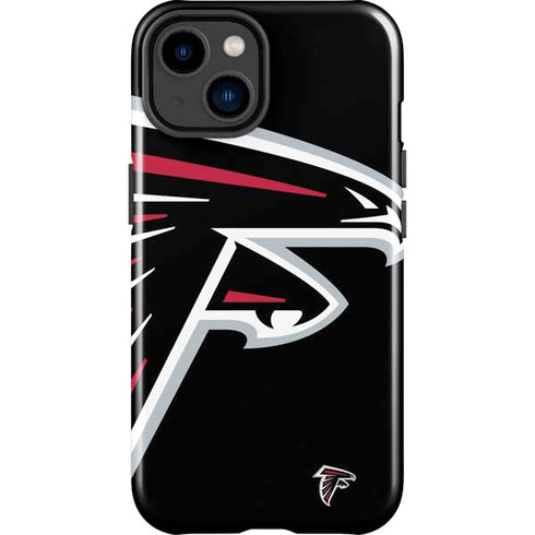 NFL Atlanta Falcons Large Logo iPhone 15 Plus Impact Case