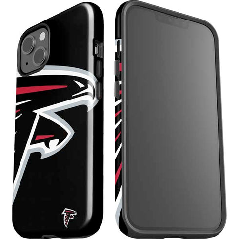 NFL Atlanta Falcons Large Logo iPhone 15 Impact Case