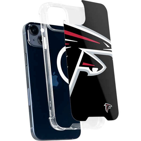 NFL Atlanta Falcons Large Logo iPhone 15 Plus MagSafe Case