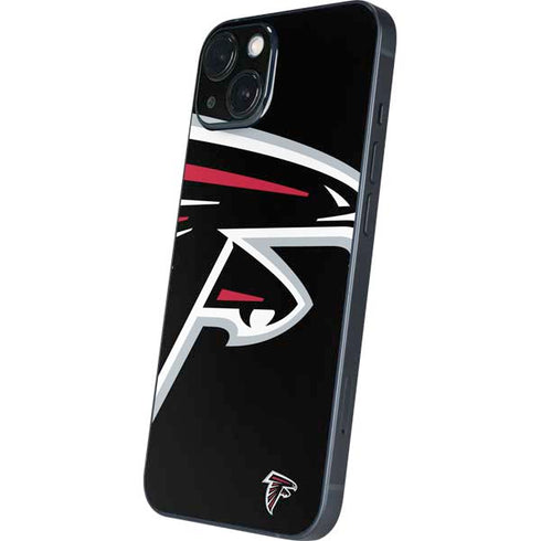 NFL Atlanta Falcons Large Logo iPhone 15 Plus Skin