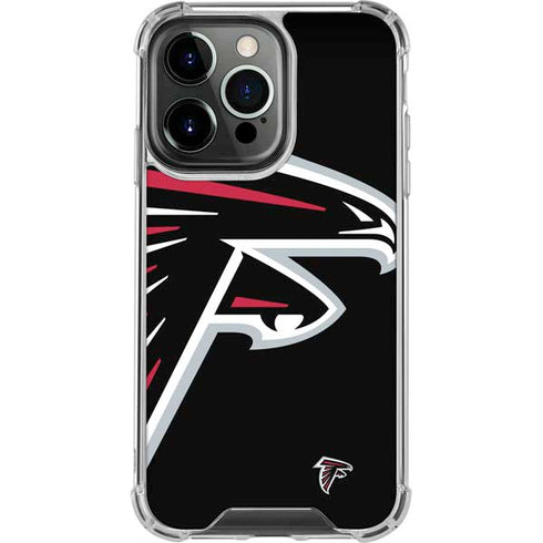 NFL Atlanta Falcons Large Logo iPhone 15 Pro Clear Case