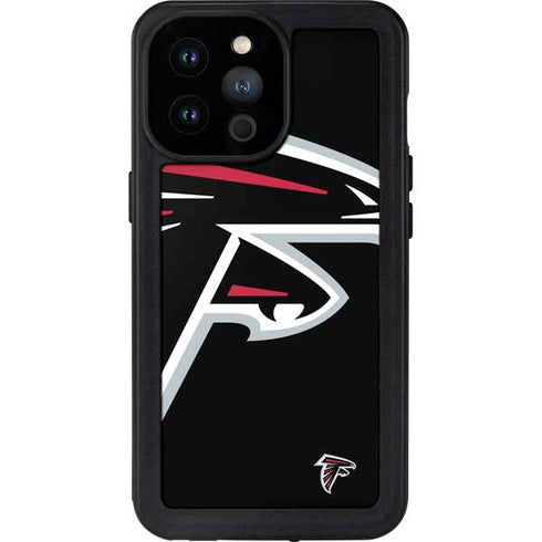 NFL Atlanta Falcons Large Logo iPhone 14 Pro Max Waterproof Case