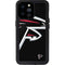 NFL Atlanta Falcons Large Logo iPhone 14 Pro Max Waterproof Case
