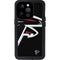 NFL Atlanta Falcons Large Logo iPhone 14 Pro Waterproof Case