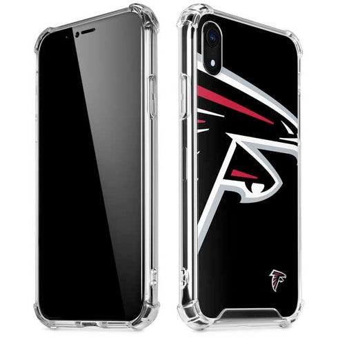NFL Atlanta Falcons Large Logo iPhone XR Clear Case