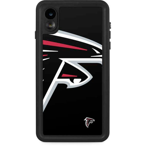 NFL Atlanta Falcons Large Logo iPhone XR Waterproof Case