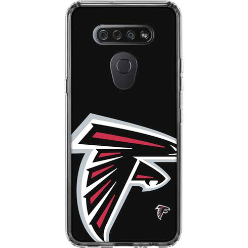 NFL Atlanta Falcons Large Logo LG K51/Q51 Clear Case