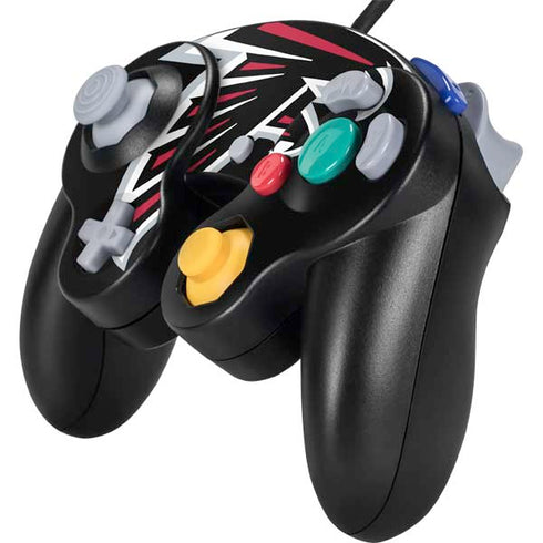 NFL Atlanta Falcons Large Logo Nintendo GameCube Controller Skin